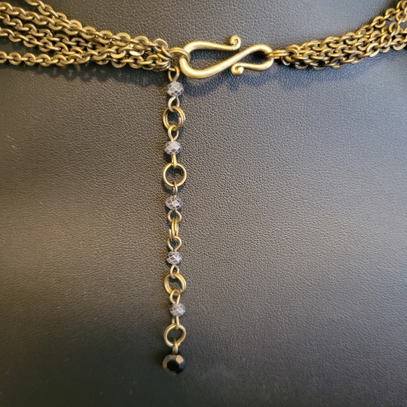 Vintage Beaded Muliti Layers Necklace - Picture 4 of 5